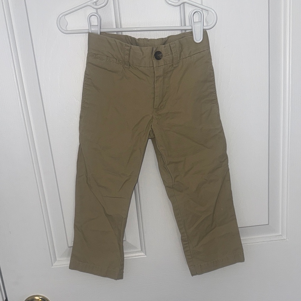 Polo by Ralph Lauren Boys' Tan Straight-Leg Pants